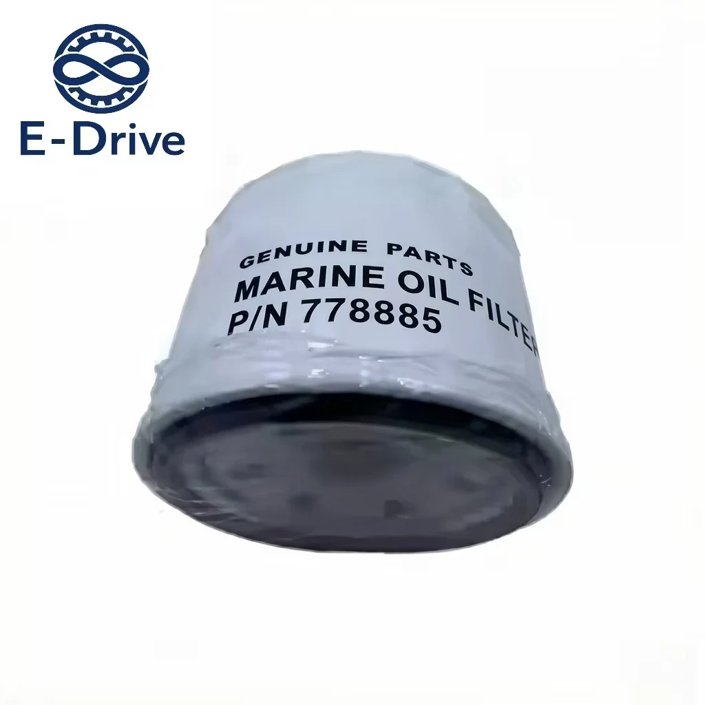 

Масляный фильтр 778885 с инструментом для подвесных лодочных моторов Evinrude, Johnson, Suzuki, Mercury Marine мощностью 25-70 л.с.