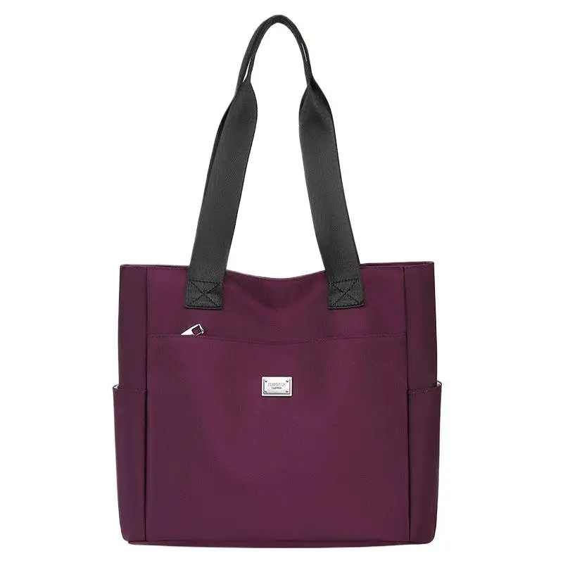 

Легкая большая сумка из ткани Оксфорд, сумка для подгузников для женщин, легкая сумка на плечо для мамы для путешествий, покупок