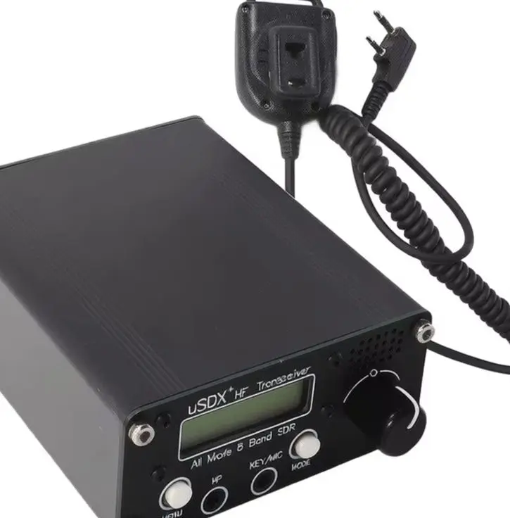 For USDR USDX+Plus V2 8-Band QRP/SSB/CW Transceiver 3.5-30MHz HF Radios With DSP-FT8 CAT Control And BNC Connector For Ham Test