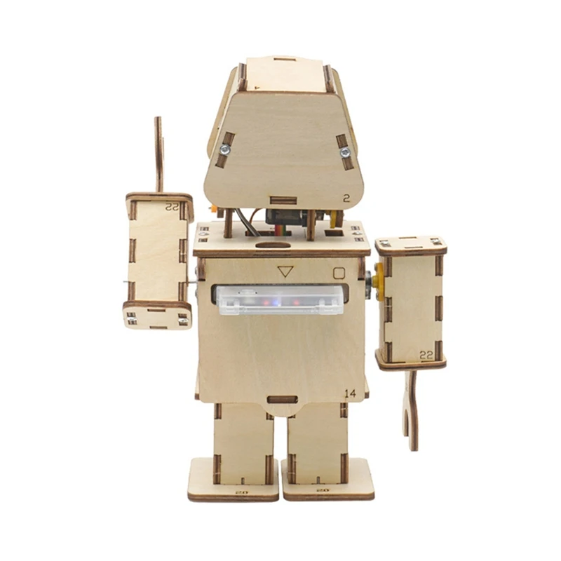 프로그래밍 가능한 듀얼 지능형 웰컴 로봇 키트, 청소년용 DIY 과학 실험, 스팀 교육 모델