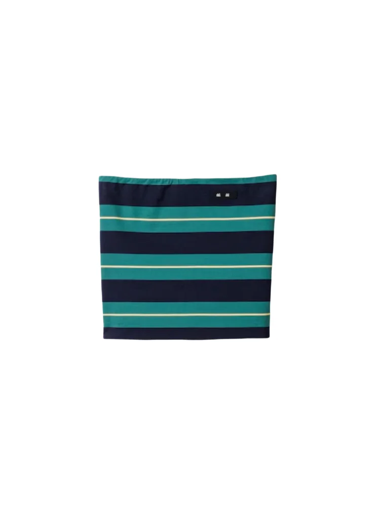 

Royalty High-End Summer 2025 New Letter Embroidery Stripe Color Block Short Crop Top Vest Cotton Commute Style Asymmetric