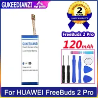 GUKEEDIANZI Battery HB512627ECW+ 120mAh/600mAh For HUAWEI FreeBuds 2 Pro CM-H2 FlyPods TWS CM-H2S Bluetooth Headset Charge Box