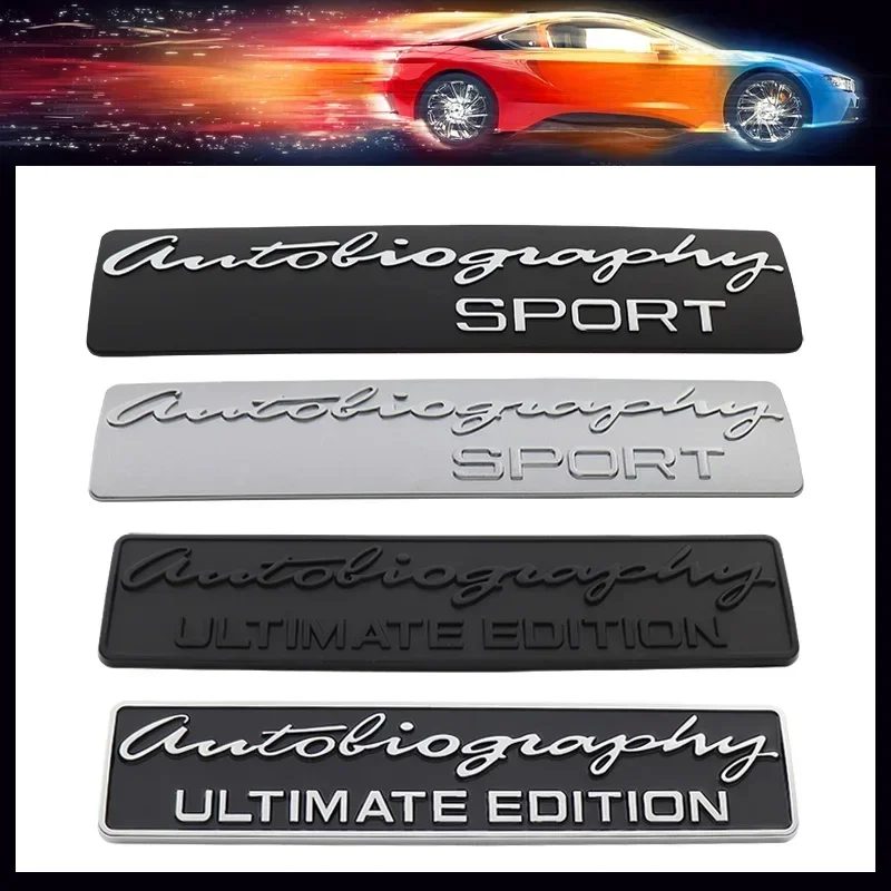 3D for Executive Limited Autobiography Ultimate Edition SPORT car Hood Fender trunk Rear Bonnet Emblem Badge Sticker