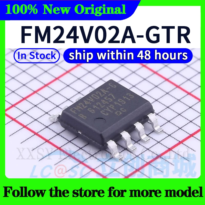 FM24W256-GTR  FM24V10-GTR  FM24V02A-GTR  FM24V05-GTR  FM24V01A-GTR  FM24VN10-GTR  In stock 48 hours ship