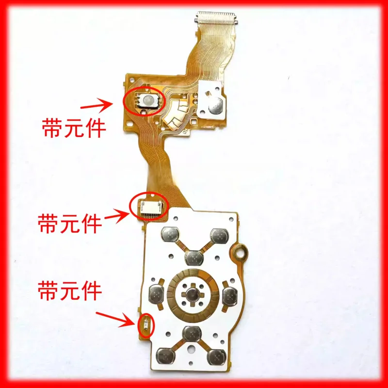 

Original disassembled camera repair parts for Canon SX240 button ribbon cable Board function board