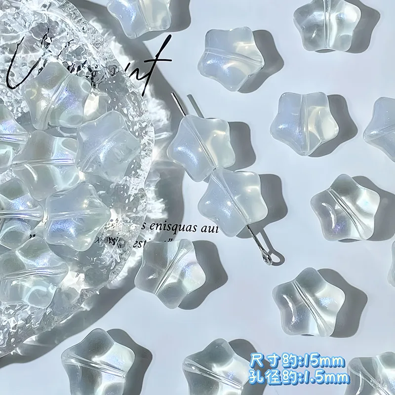 �y�Z�[�����zTX91 10���� 15mm �L���[�g�ȃt���b�g�X�^�[�K���X�r�[�Y ���[�X�r�[�Y�`���[�� �n���h���C�h�W���G���[����ޗ� DIY �u���X���b�g �C�������O�f��