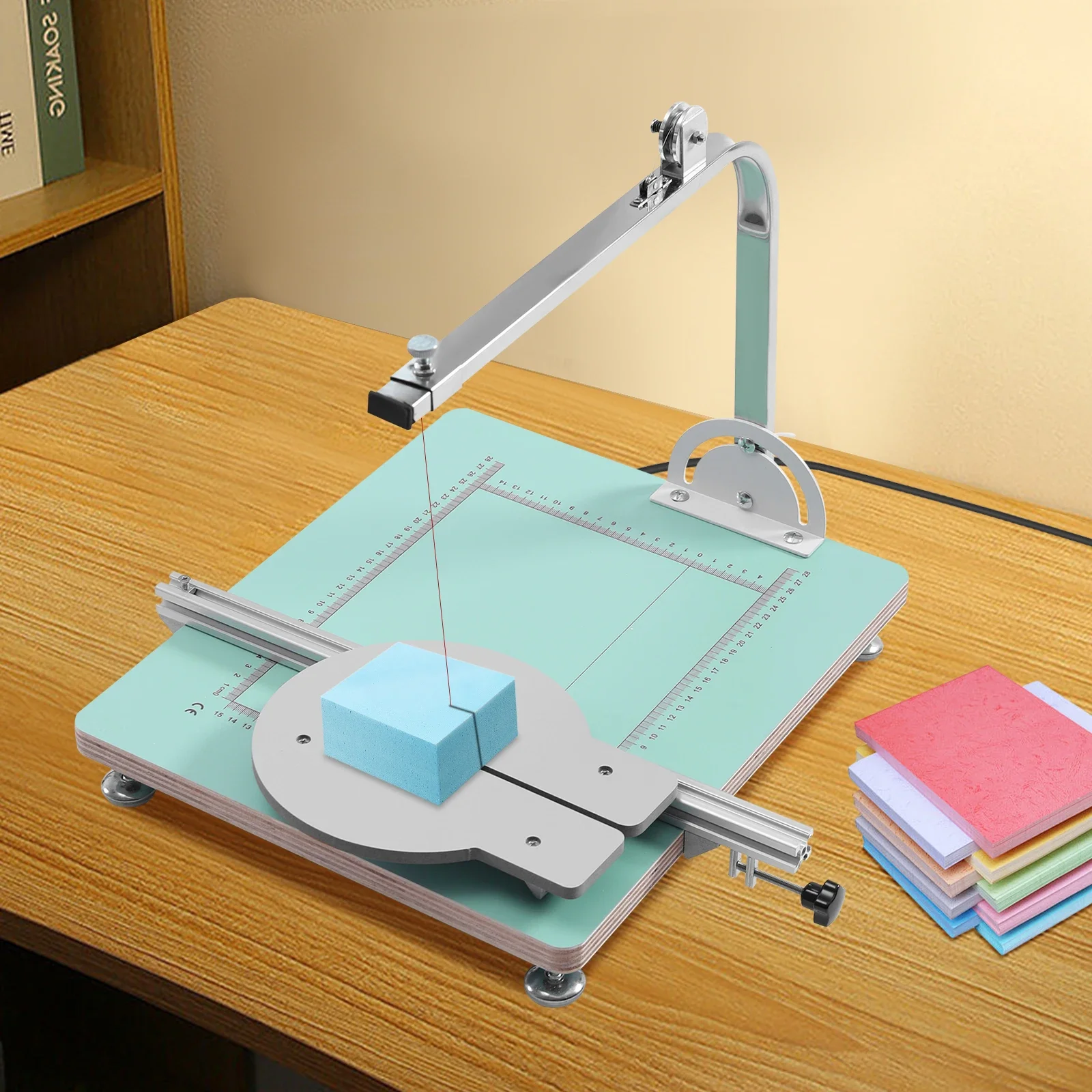 

Desktop Electric Hot Wire Foam Cutting Machine, Portable Foam Cutting Tool - Precision Cutting, Adjustable Temperature & Angle