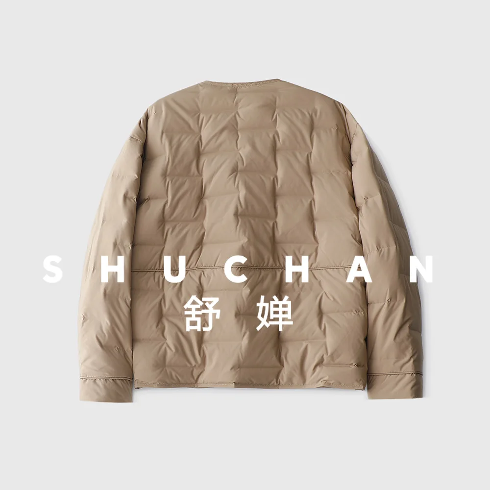 معيار وطني جديد 90 أسفل بطة أسفل ، سترة قصيرة خفيفة ورقيقة للنساء Casacas Para Mujer Invierno 2025 #4