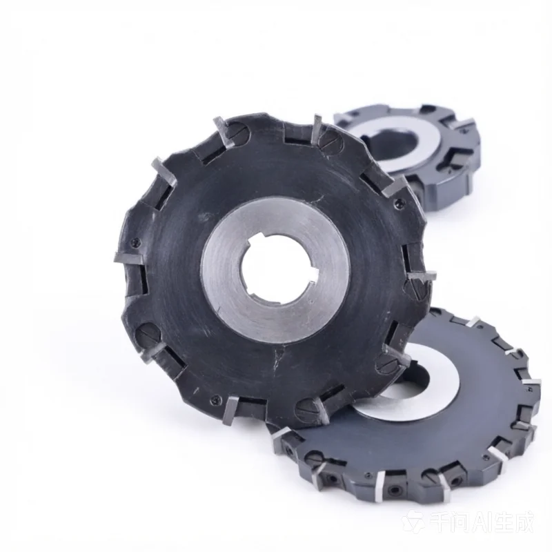 CNC Indexable Face Mill Cutter 100/125/160/200/250/315mm, Double-Sided Slotting & Grooving Disc for Milling Machines
