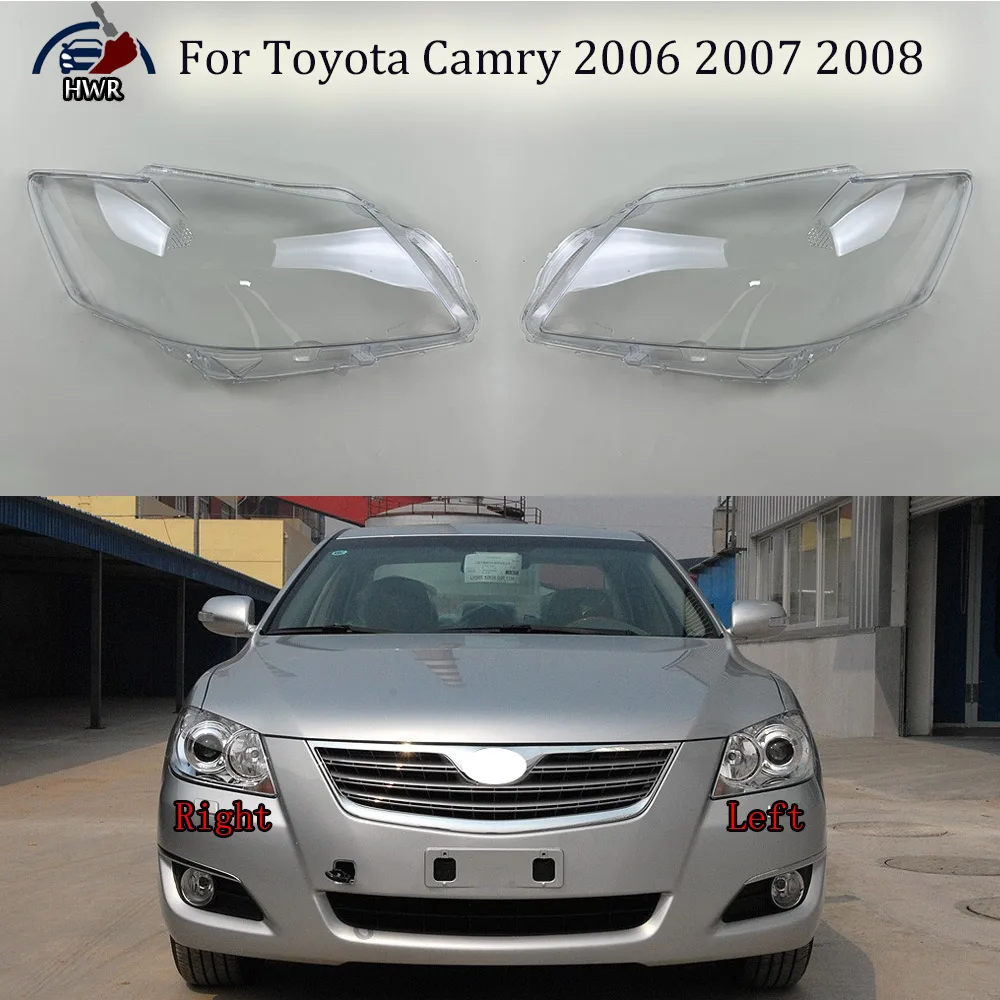 

Transparent Headlamp Shell Lampmask Lamp Shade Headlight Cover Replace The Original Lampshade For Toyota Camry 2006 2007 2008