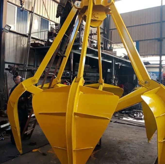 Electric Hydraulic Crane Grab Customized ZD Series 1 M³ Material Handling Equipment for Construction And Engineering