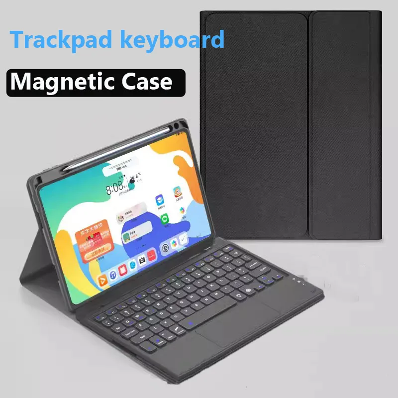لوحة مفاتيح لوحة اللمس لهواوي Matepad 11.5 " 2025 BTKR-W00 Air 11.5 PaperMate SE 11 10.4 Pro 11 11.5S T10S T10 10.1 حافظة تابلت