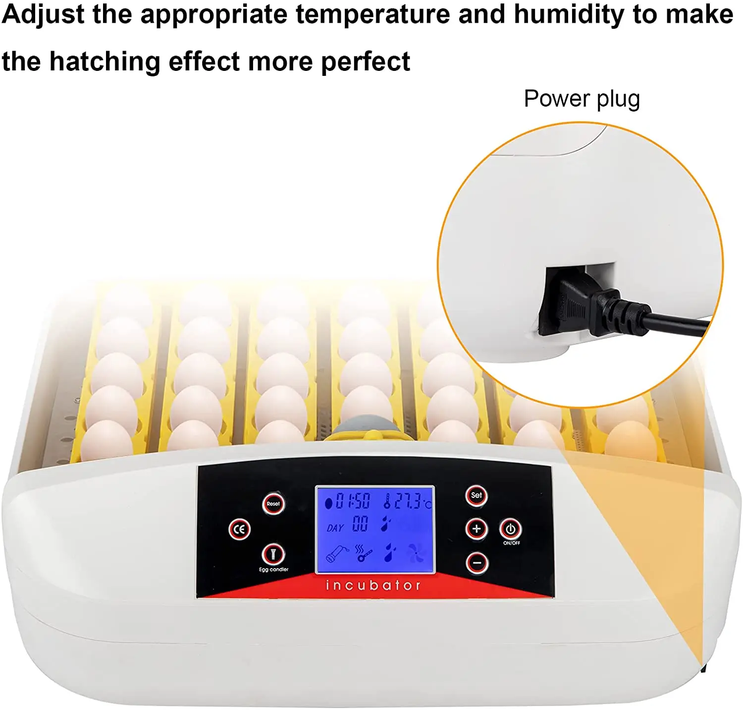 Hot Sale 56 eggs Full Automatic Hatching Machine Multi Layer Incubator Egg Incubator