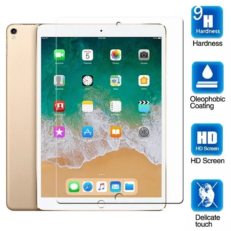 

Защитная пленка из закаленного стекла 9H HD для iPad 10th Air 5 4 3 Mini 6, защитная пленка для экрана ipad Pro 11 10,9 9,7 10,2 9 8 7 th