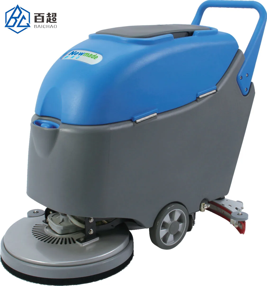 Manufacturer High End Push-behind Floor Scrubber Cleaning Machine House Hotel Floor Scrubber Dryer Road Sweeper