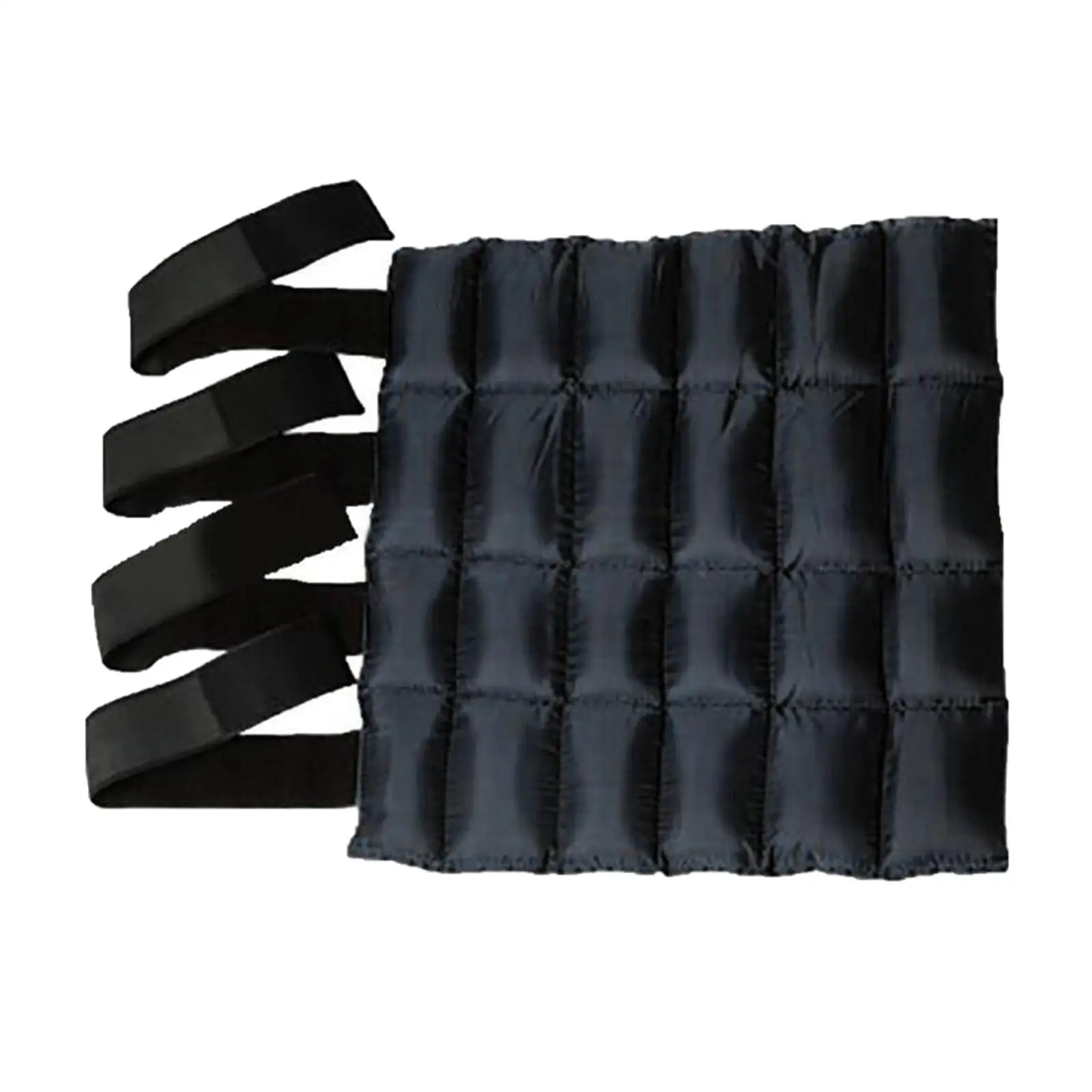 Botte d'attelle de refroidissement des jambes avec coussin de compression, couvre-jambes équins de protection pour les sabots, les genoux, les professionnels, 24 petits paquets