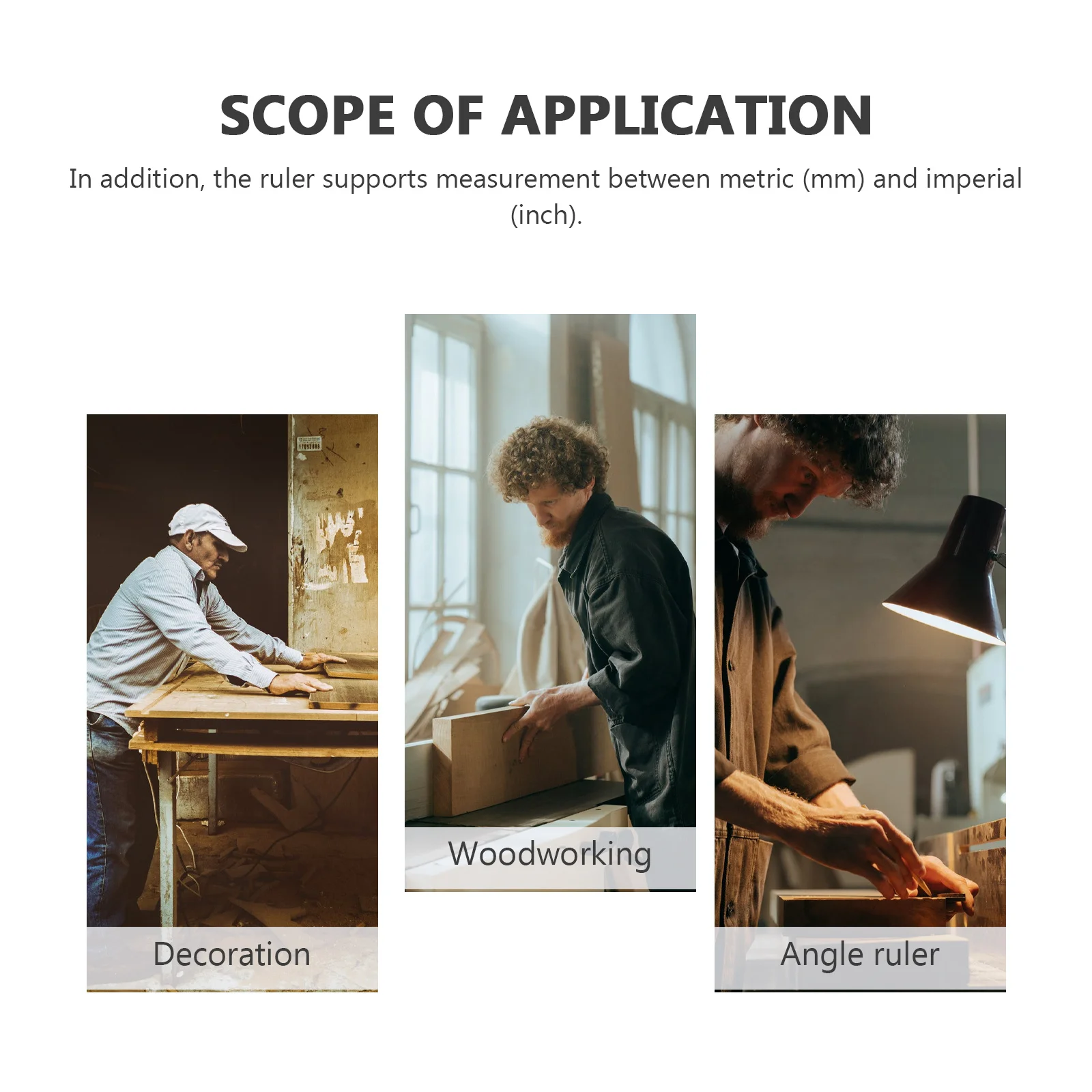 

200Mm Digital Angle Ruler Lock Button Hold Function Auto Power-Off Unit Conversion Woodworking Measurement Tool