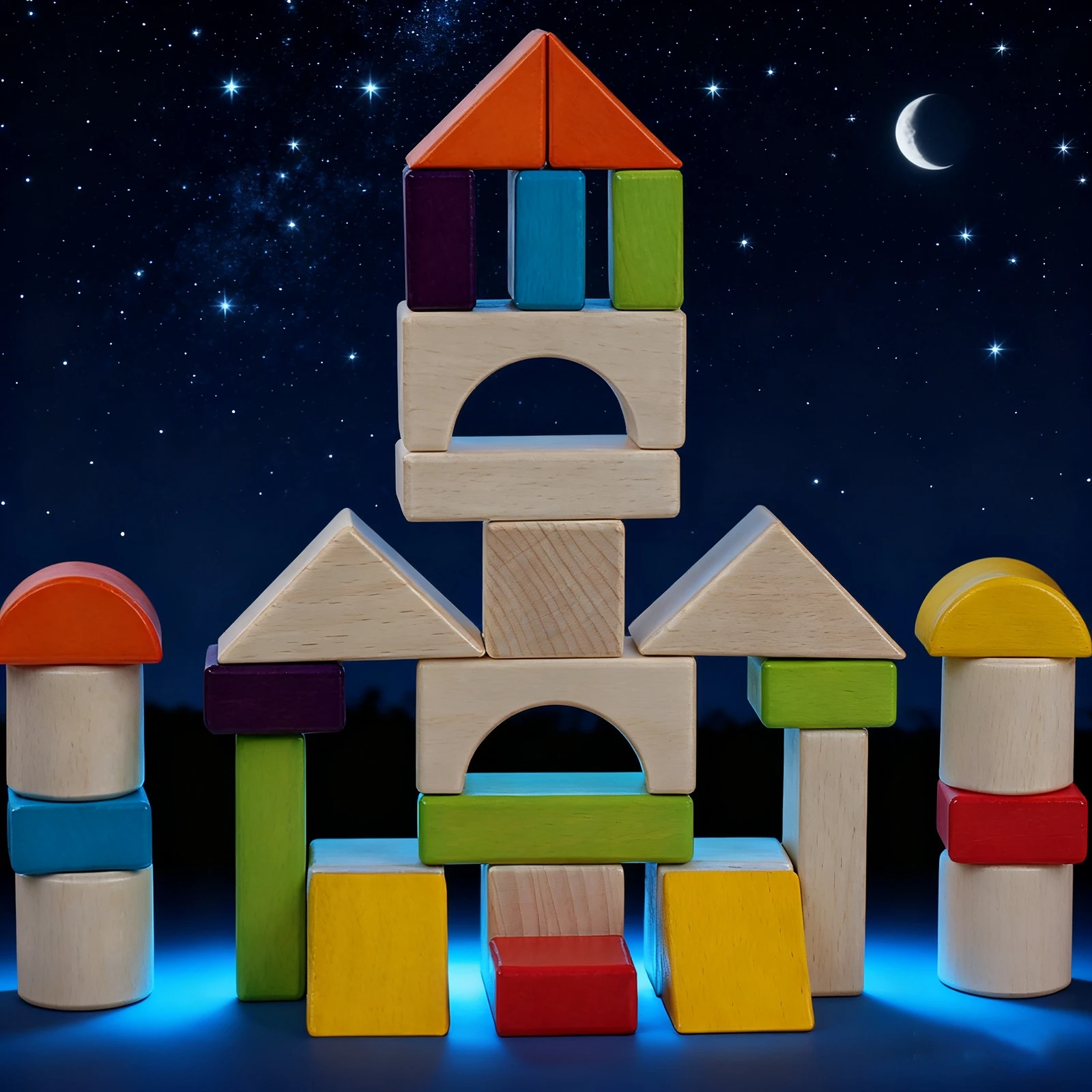 30 stücke Holz Blöcke Buche Geformt Kognitive Blöcke Gestapelt Für Frühe Bildung Puzzle Spielzeug Kinder Puzzle Baustein Spielzeug