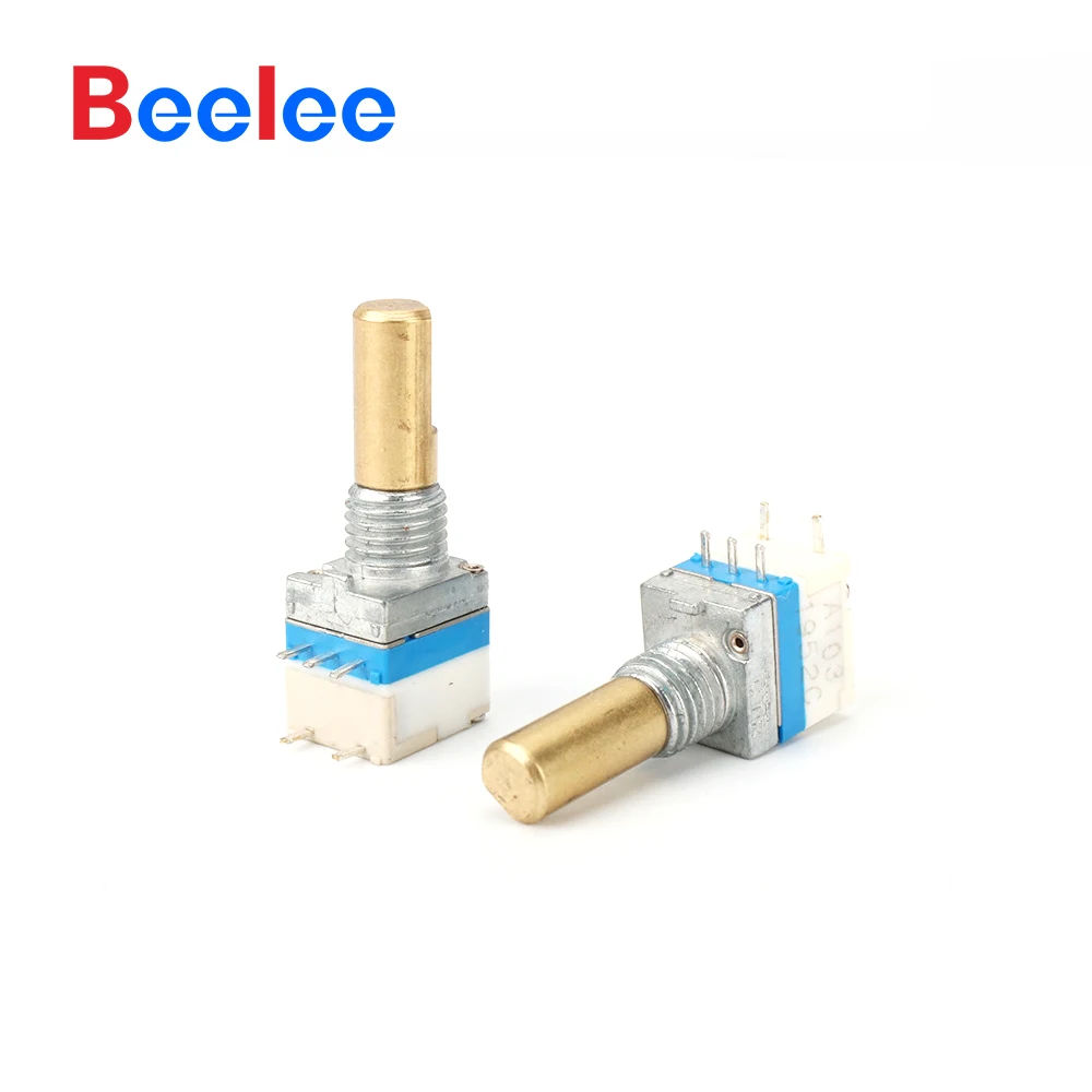 50 Buah Beelee R08710NS Potensiometer Poros Logam SMT 8Mm Potensiometer Tahan Air