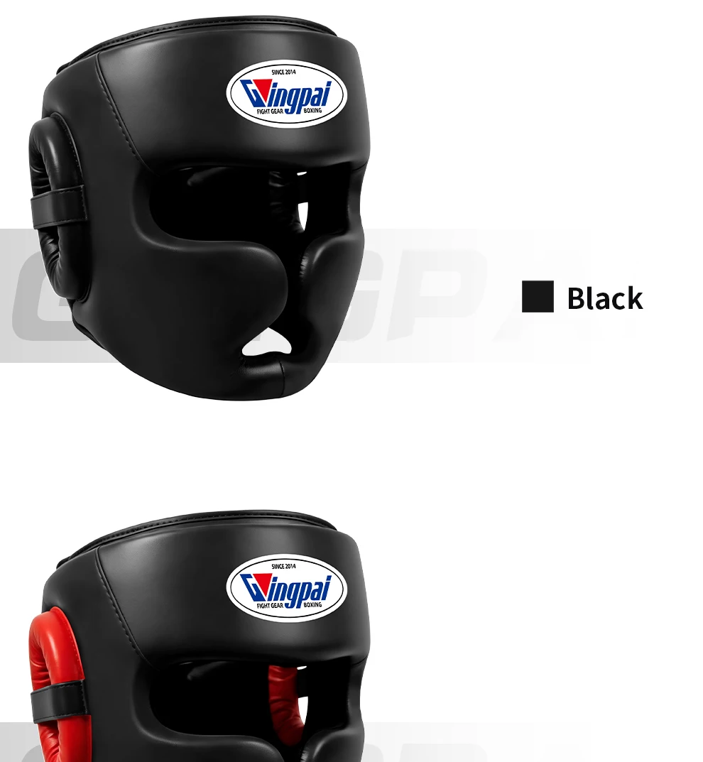Boxhelm für Erwachsene und Kinder Kopfschutz Sanda Muay Thai Kopfschutz Affengesicht Sanda Kampftraining – Detail 7