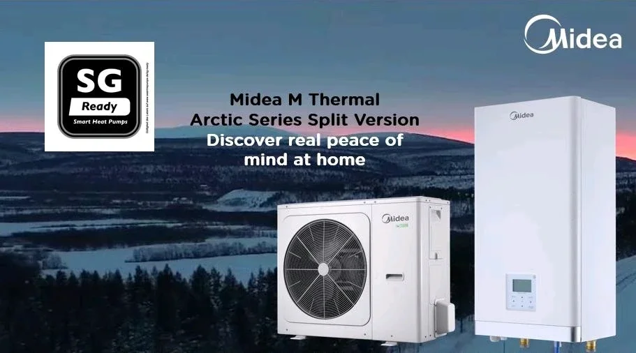 Midea NUOVA ENERGIA 8KW Riscaldatore per piscina con inverter Pompa di calore aria-acqua