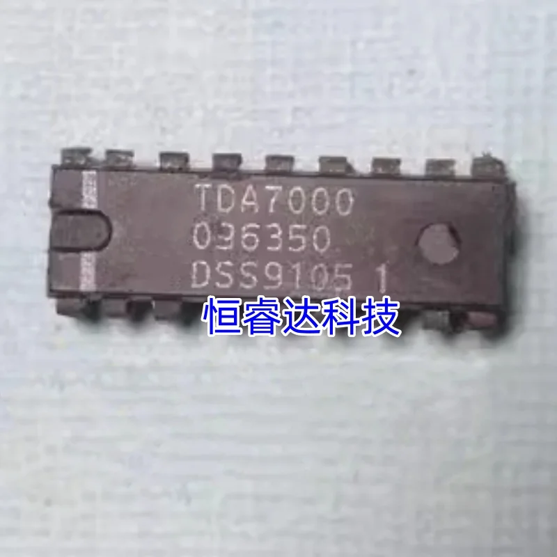 (1/5 ชิ้น) TDA7000 วิทยุ FM วงจร DIP-18 100% ยี่ห้อใหม่และต้นฉบับ electronics ในสต็อก