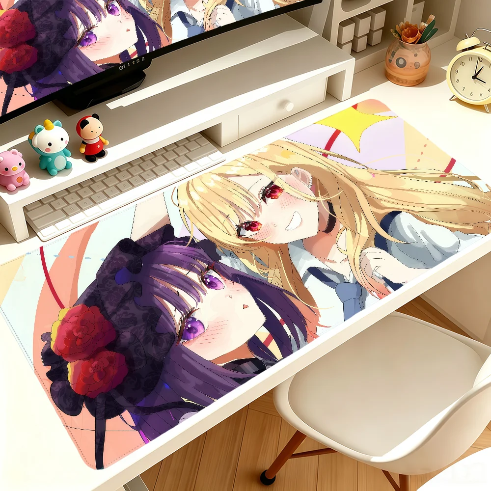 Anime Cute M-Marin Kitagawa Mouse Pad Large Non-slip Lockedge Desktop Computer Desk Mat Keyboard MousePad Office Gamer Student