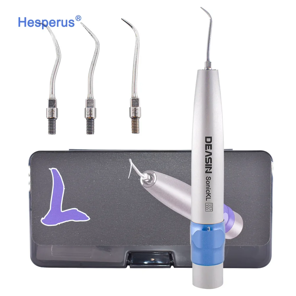 Oral Tool Whitening Den tal Sonic Ultrasonic led Cleaning Air Scaler Handpiece Series With 3 Scaling Tips For 6 Hole Kavo Couple