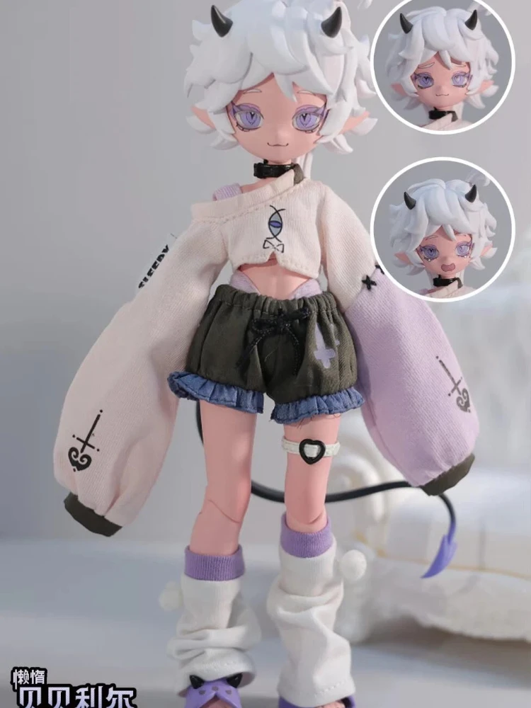 منتجات جديدة متوفرة في المخزون Bjd صندوق أعمى 8 نقاط عمل الشكل العناصر الزخرفية العصرية والتماثيل الدمى هدية عيد الميلاد والمهرجان #1