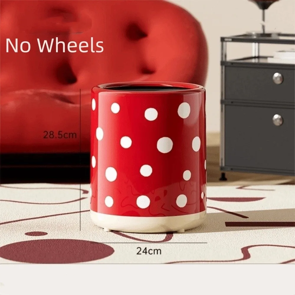 

Высококачественный двухслойный мусорный бак, светильник, роскошный стиль, подвижный мусорный бак, вместительный мусорный бак для гостиной