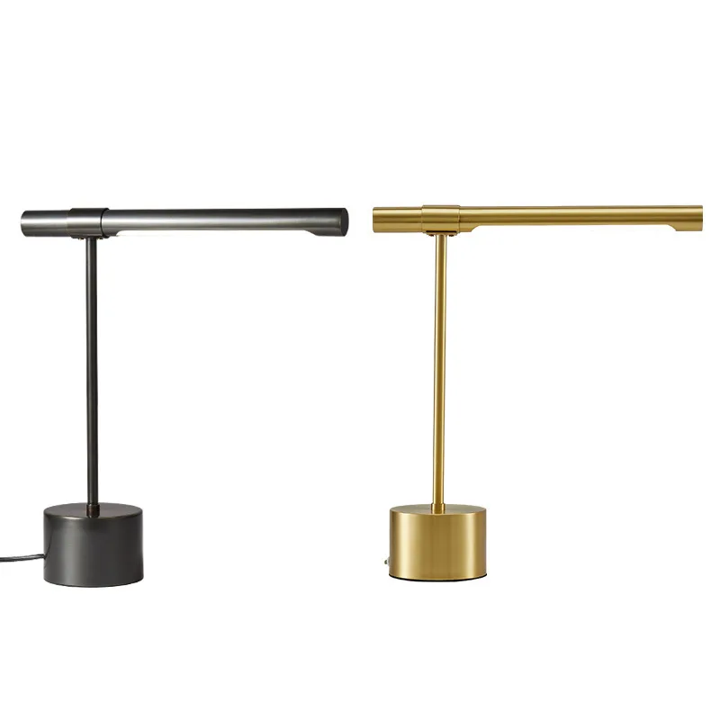 

Nordic all copper bedroom bedside lamp living room desk bedside light luxury modern