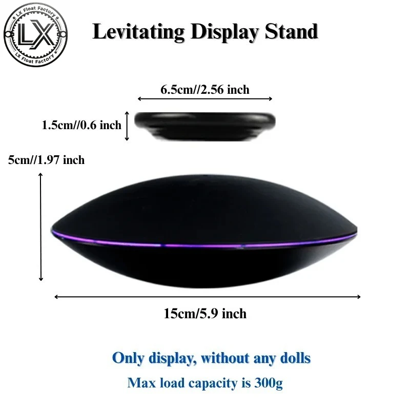 Levitating Display Stand Magnetic Levitating Display Floating Display Levitating Decor Magnetic Levitation for Figures Toys