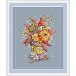 ZZ8369 DIY Homefun Cross Stitch Kit Packages Counted Cross-Stitching Kits New Pattern NOT PRINTED Cross stich Painting Set