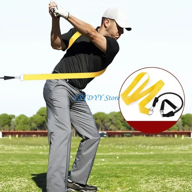 G6DE جولف سوينغ بدوره تدريب حزام مساعد جولف إكسسوارات رياضية متينة #2