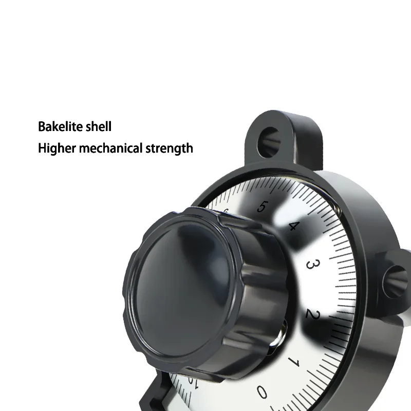 Bouton de potentiomètre chapeau petit Panda SB360B une échelle numérique linéaire cadran numérique rotatif RV24YN 6mm