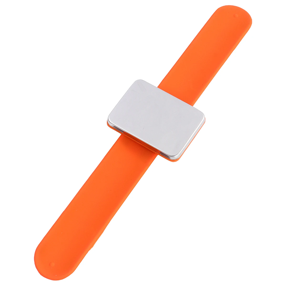 

Magnetic Slap Bracelet for Hairdresser Bobby Pins Orange Wristband Silicone Pin Holder Hair Salon Supplies Premium Durable