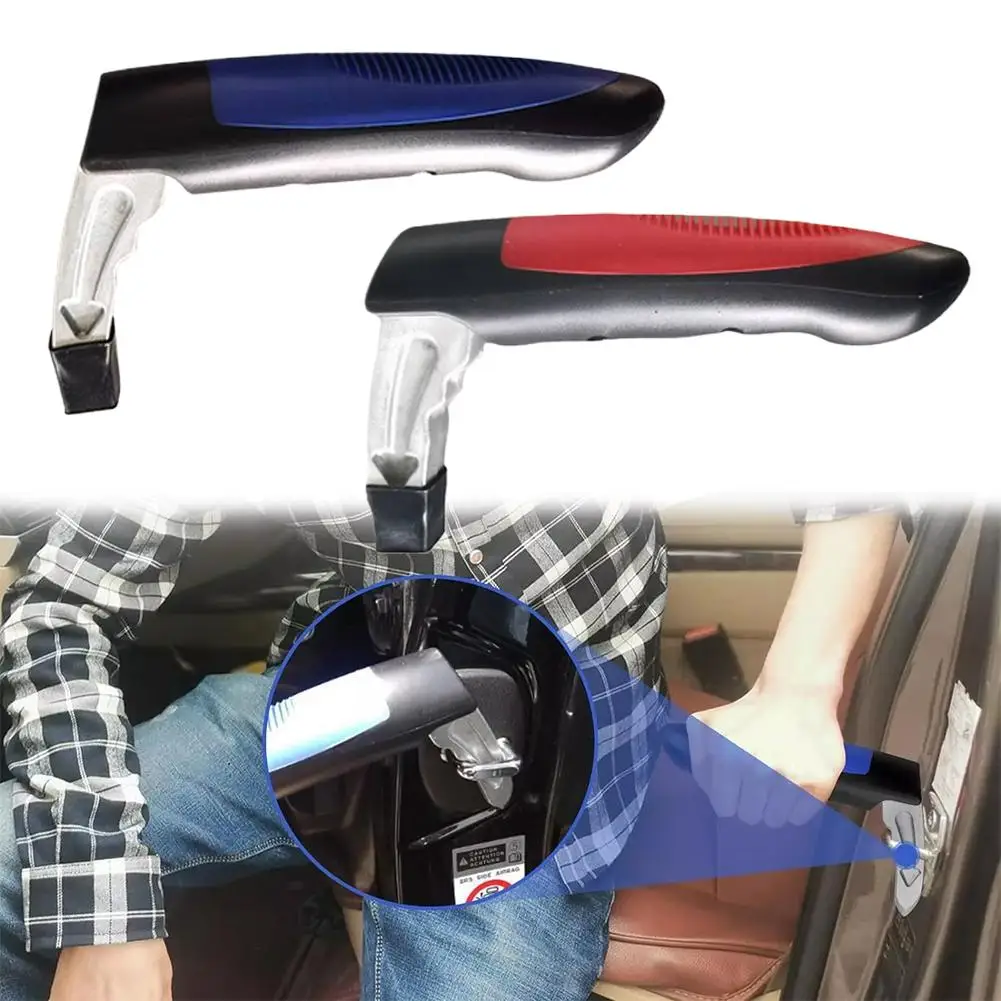 2-in-1 Auto-Türgriff & Fensterbrecher Auto-Griffstock Mobilitätshilfe für Kinder und Senioren Sicherheit