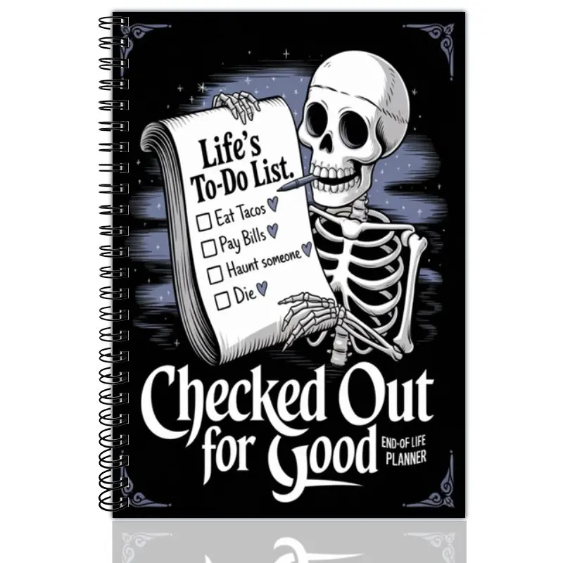 Fun end-of-life plan: Oh no,I'm dead.What now? Death compilation record book about everything they need to know after my death