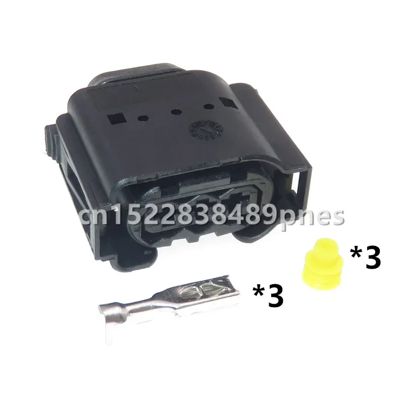 3 Pole Electrical Waterproof Auto Plug 09441351 09441381 For Automobile Wiring Harness Connector