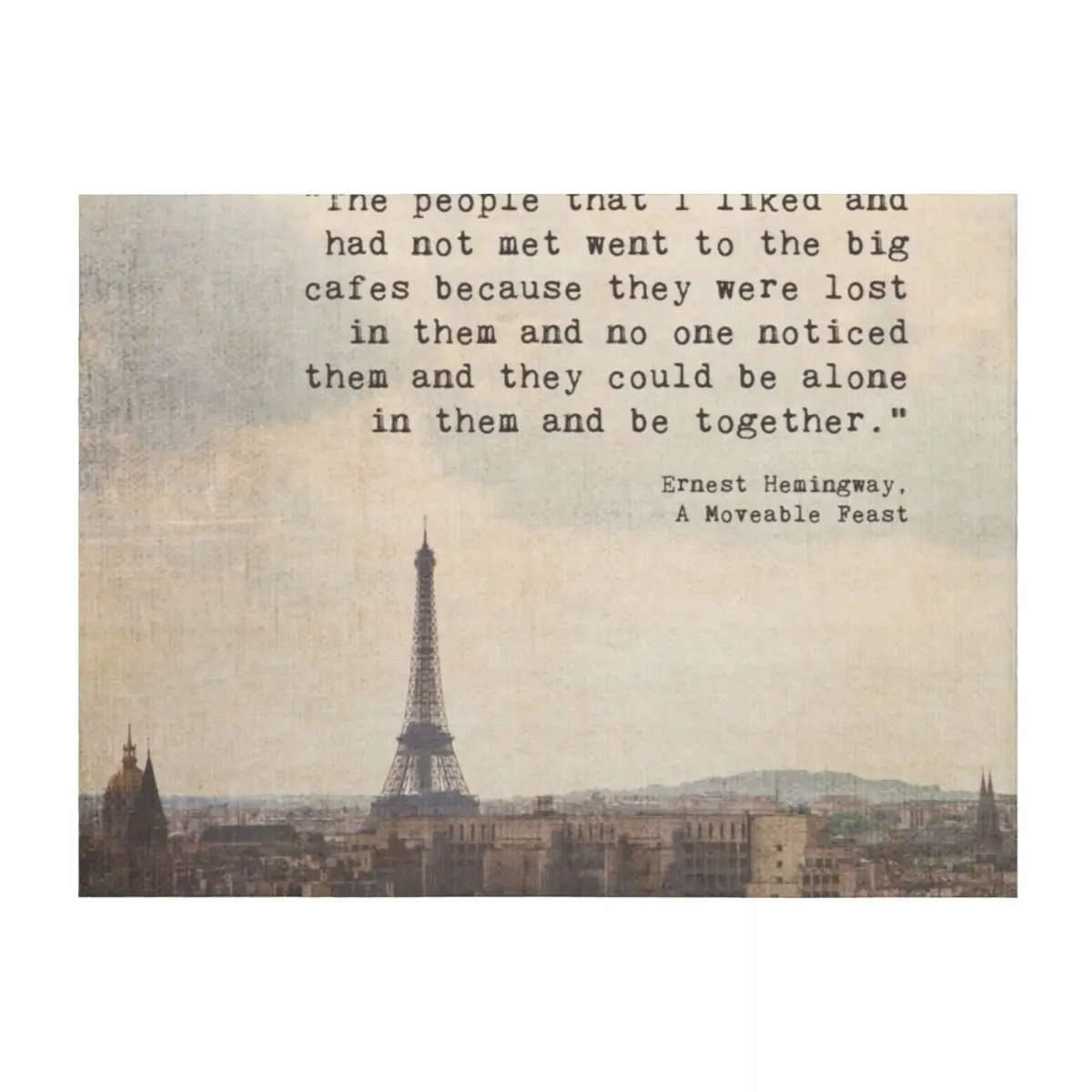 

Одеяло Hemingway in Paris, мягкие детские волосатые одеяла