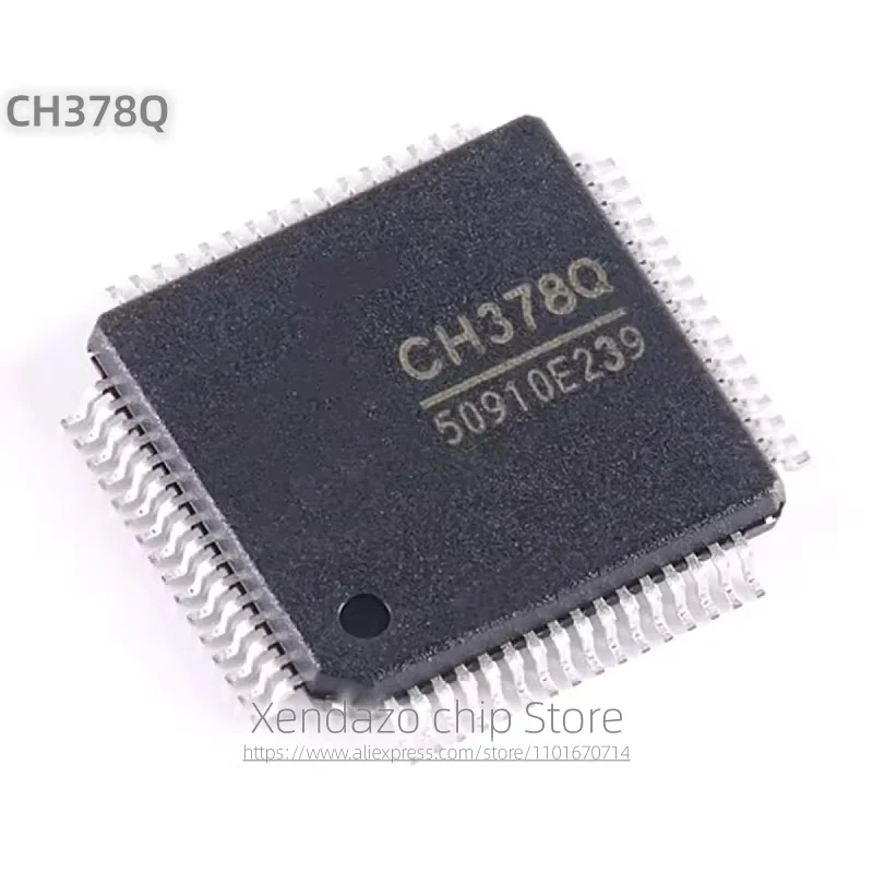 1pcs/lot CH378Q LQFP-64 package Original genuine USB and SD card high-speed file management control chip