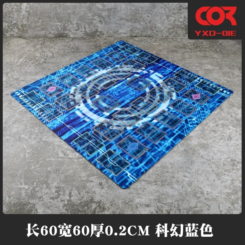 Yu Gi Oh Card Battle Table Mat Anime Figure Yugi Muto Jade Yuki Yusei Fudo Yuma Tsukumo Rubber Game Battle Plate Birthday Gifts