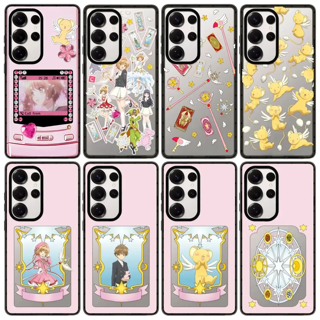 

Anime Angel Acrylic Border Magnetic Phone Cover for Samsung Galaxy S23 S24 S25 Ultra S25+ Plus Case