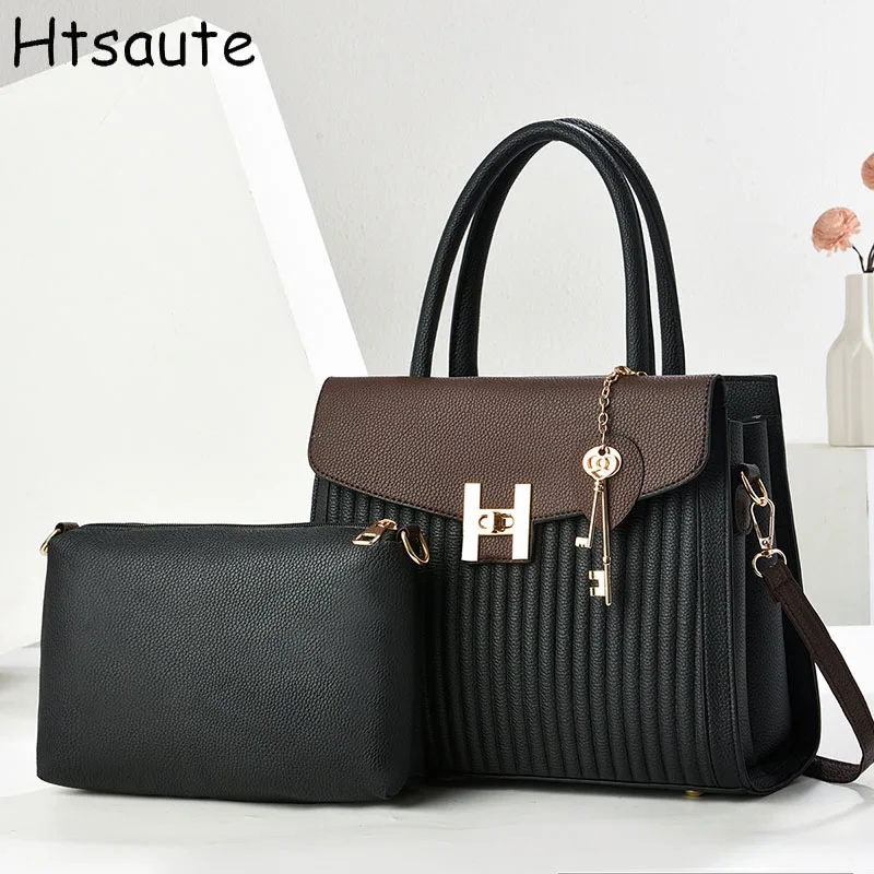 

Luxury Designer Shoulder Crossbody Bags High-quality 2Piece Set Women Bags Fashion Ladies Handbags Crossbody Messenger Bag Sac