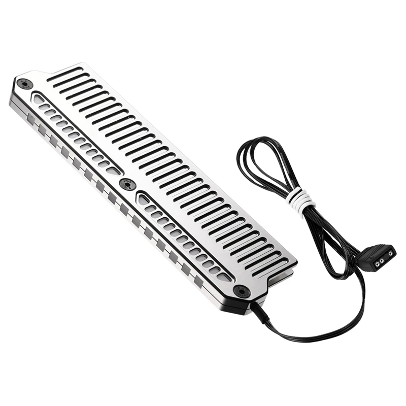 DDR4 DDR5 RAM 메모리 방열판 쿨러, 메모리 냉각 조끼, 알루미늄 라디에이터, 라이트 스트립, 9 열 패드