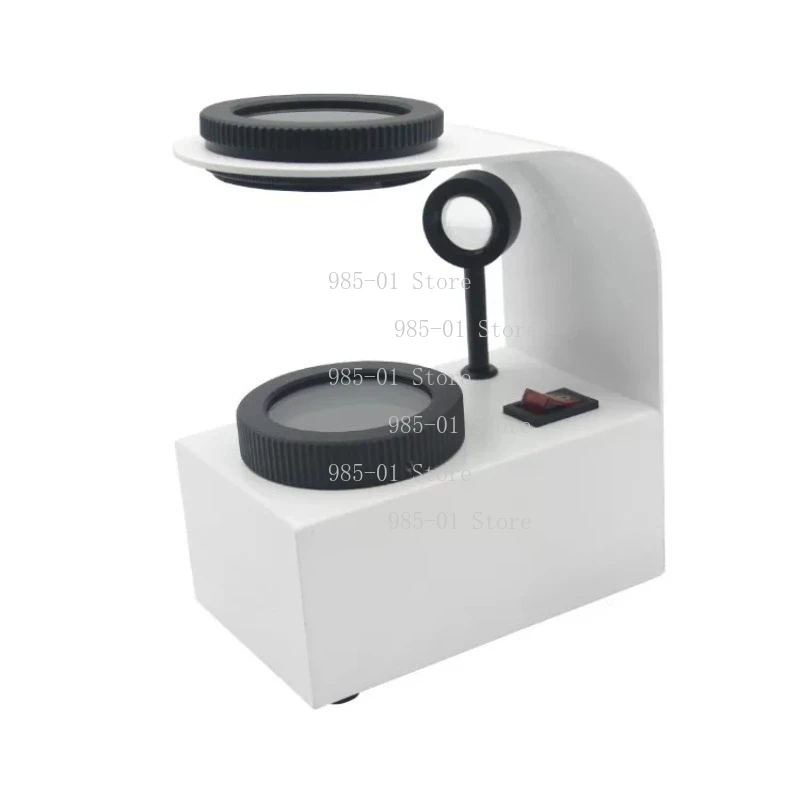 Portable Polariscope Conoscope with Interference Ball Crystal Gem Jewelry Identification Tool