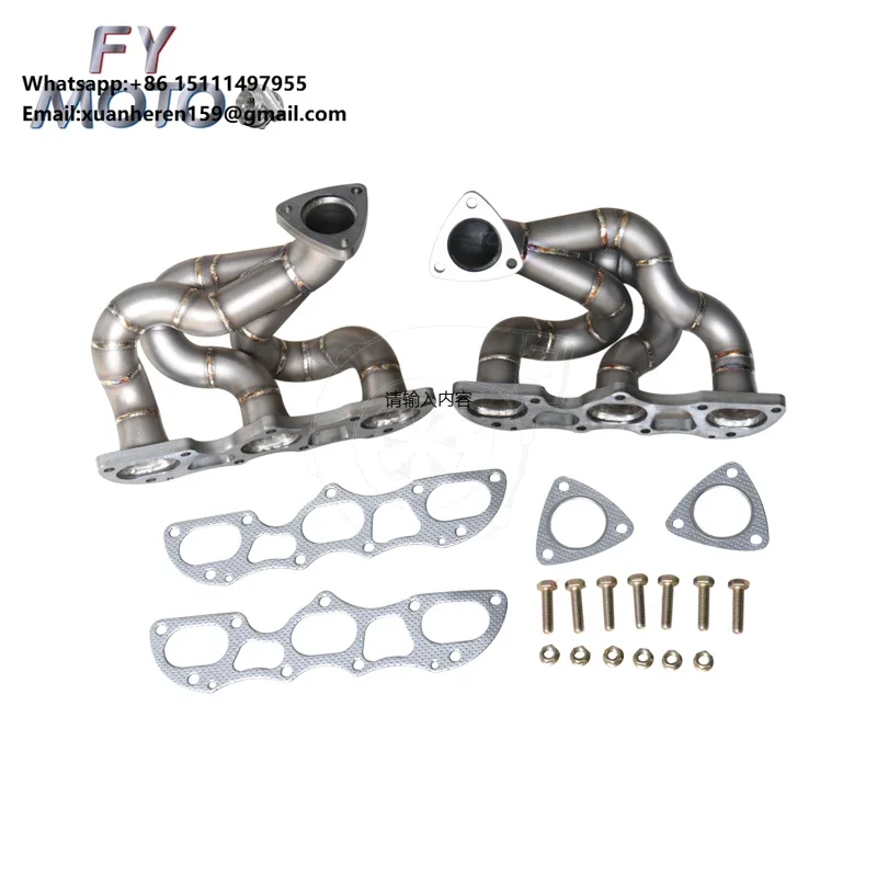 3.0mm Stainless Steel Pipes Performance Header for Porsche 991.2 TurBo&Turbo S 3.8L 2017-2019