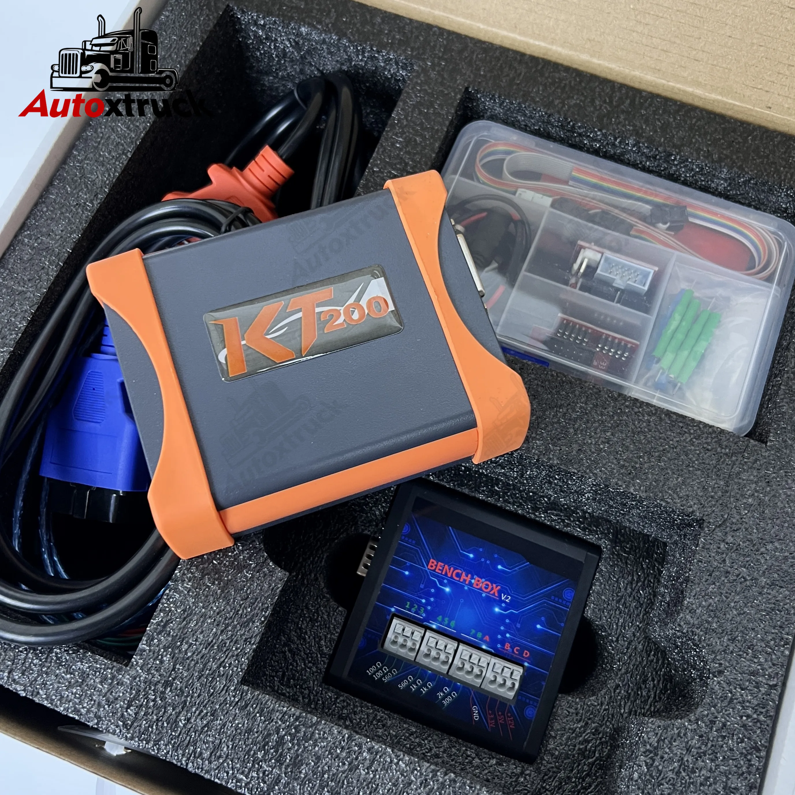 KT200 ECU Programmer for ECU Maintenance DTC Code Removal/OBD2 OBD/BOOT/BDM/JTAG Read and Write/MultIple Protocols