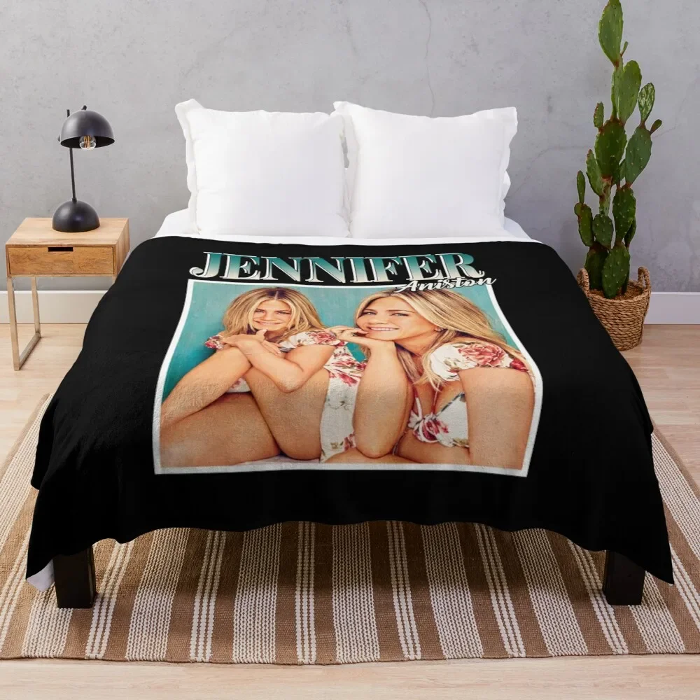 

Jennifer Aniston 90's Vintage Throw Blanket Fuzzy Plush Throw Blanket for Sofa Chair