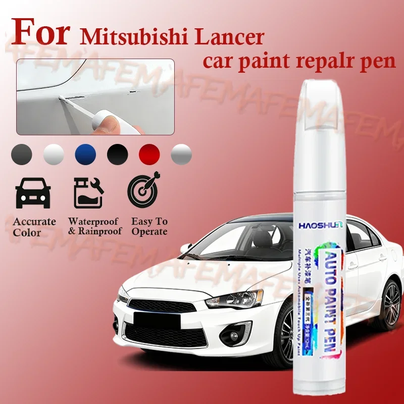 

Car Paint Repair Pen For 1973-2017 Mitsubishi Lancer Paint Scratch Repair Accessories Silver A31 Blue Black X42 White W13
